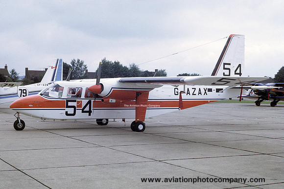 Britten Noman BN-2A-27 Islander G-AZAX