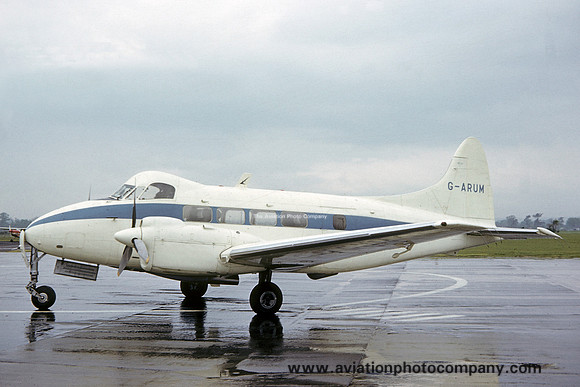De Havilland Dove 8 G-ARUM (1963)
