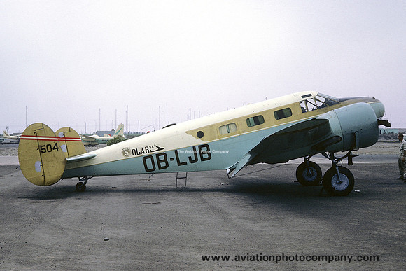 Solar Beech Model 18 OB-LJB (1963)