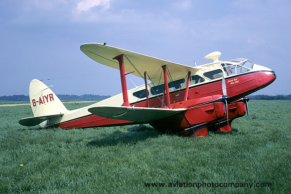 Lands End Aero Club De Havilland Dragon Rapide G-AIYR (1972)