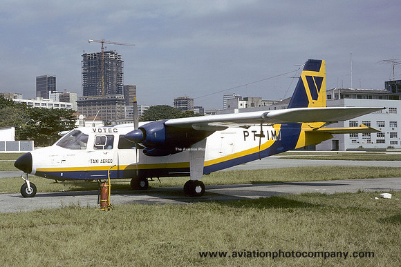 Votec Taxi Aereo Britten Norman BN-2 Islander PT-IMI (1980)