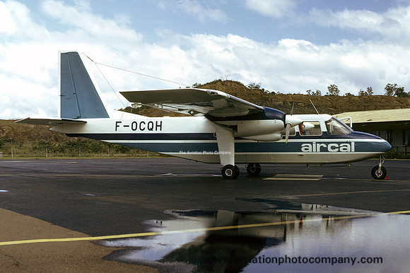 Air Cal Britten Norman BN-2A-7 Islander F-OCQH (1974)