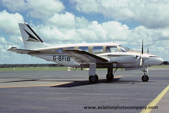 Mann Aviation Ltd Piper PA-31-310 Navajo G-BFIB (1981)