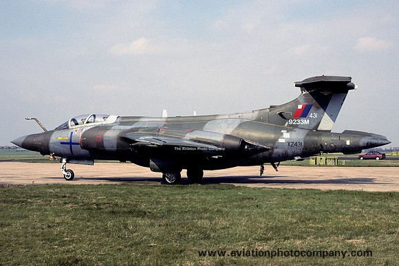RAF Blackburn Buccaneer S.2 XZ431/9233M stored at RAF Marham (1997)
