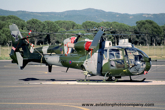 AAC 670 Squadron Blue Eagles Westland Gazelle AH.1 ZA737 (1997)