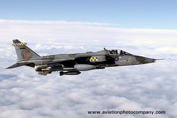 RAF 54 Squadron Sepecat Jaguar GR.1 XX748/GK (1997)