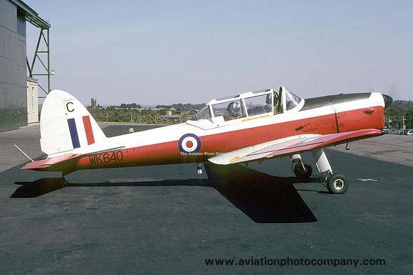 RAF 3 AEF DHC-1 Chipmunk T.10 WK640/C (1995)