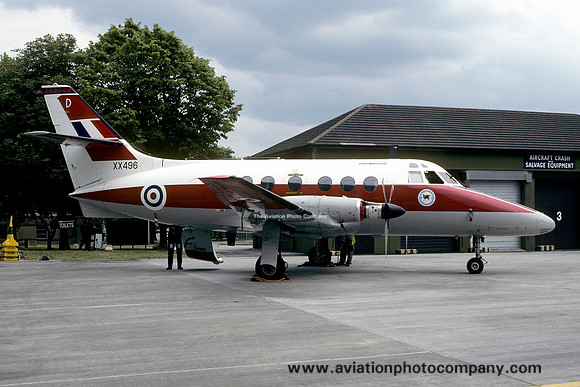 RAF 45 Squadron Handley Page Jetstream T.1 XX496/D (1997)