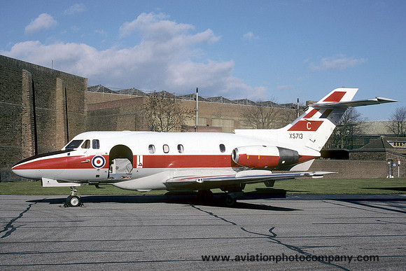 RAF 55 Squadron Hawker Siddeley HS125 Dominie T.1 XS713/C (1997)