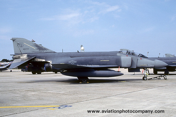 USAF Oregon ANG 123 FIS McDonnell F-4D Phantom 64-0777 (1986)
