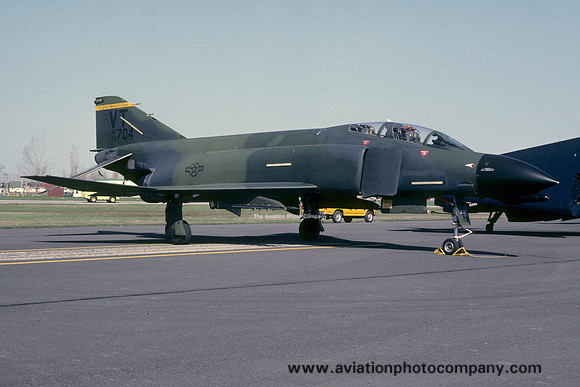 USAF Vermont ANG 134 TFS McDonnell F-4D Phantom 65-0704/VT (1984)