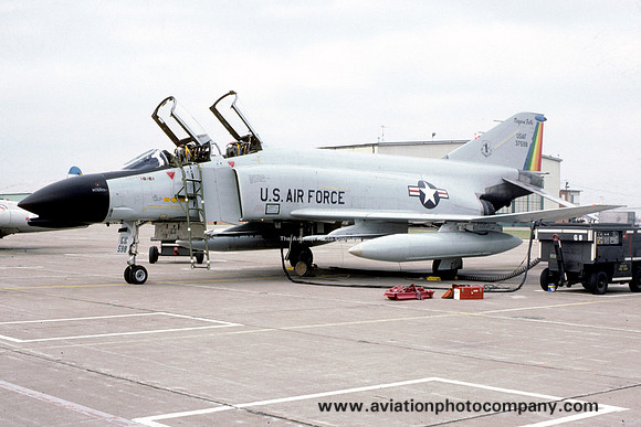 USAF New York ANG 136 FIS McDonnell F-4C Phantom 63-7598 (1986)
