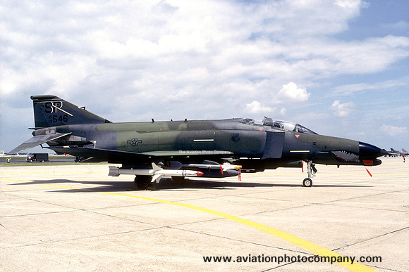 USAF 52 TFW 23 TFS McDonnel F-4G Phantom 69-7546/SP (1987)