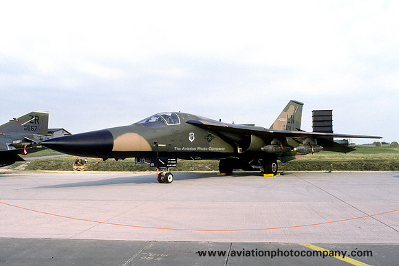 USAF 48 TFW 495 TFS General Dynamics F-111F Aardvark 74-0178/LN (1987)