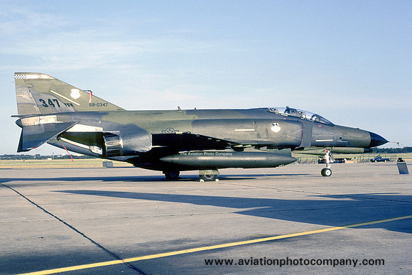 USAF 347th Tactical Fighter Wing McDonnell F-4E Phantom 68-0347/MY (1986)
