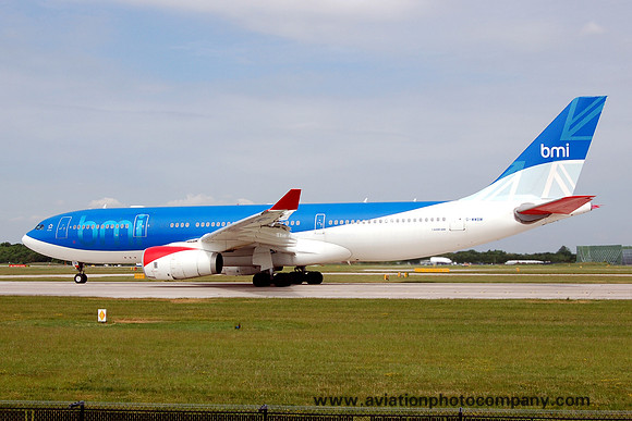 BMI British Midland Airbus A330-243 G-WWBM at Manchester IAP (2006)