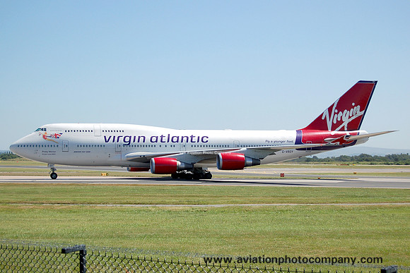 Virgin Atlantic Boeing 747-443 G-VROY at Manchester IAP (2006)