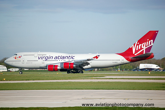 Virgin Atlantic Boeing 747-443 G-VROY at Manchester IAP (2006)