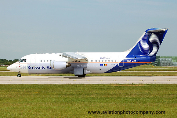 SN Brussels Airlines BAe 146 RJ-85 OO-DJY at Manchester IAP (2006)