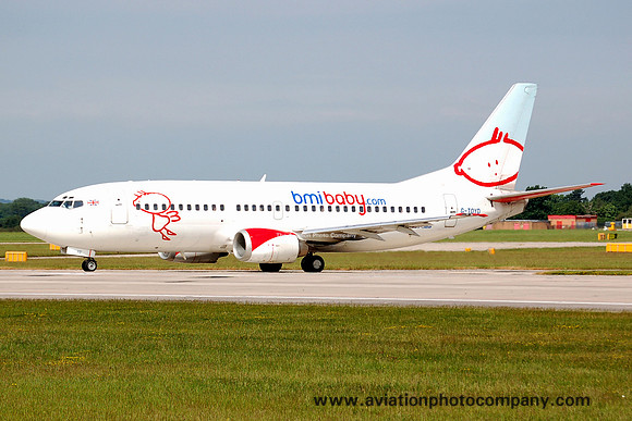 BMIbaby Boeing 737-3Q8 G-TOYD at Manchester IAP (2006)
