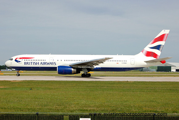 British Airways Boeing 767-336ER G-BNWI at Manchester IAP (2006)