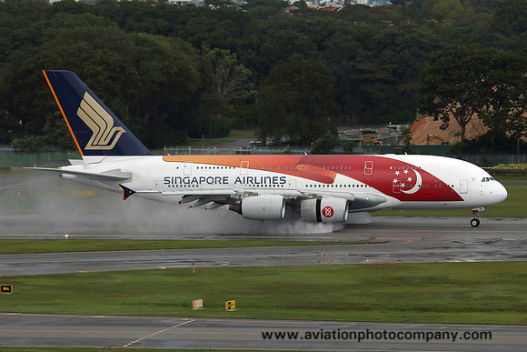 Singapore Airlines Airbus A380-841 9V-SKJ (2015)