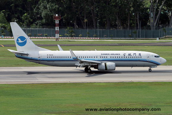 Xiamen Airlines Boeing 737-85C B-5630 (2015)