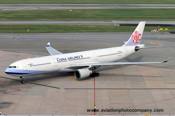 China Airlines Airbus A330-302 B-18303 at Singapore Changi (2015)