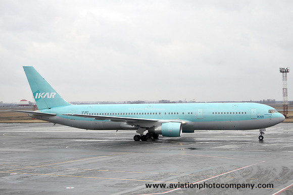 Ikar Airlines Boeing 767-3G5ER VP-BOY at Moscow Sheremetevo (2017)