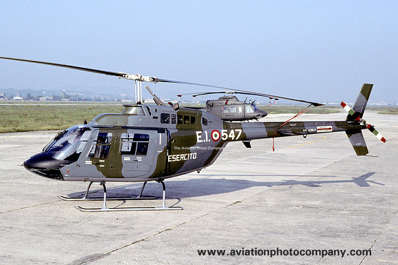 Italian Army 53 Gruppo Agusta-Bell 206C-1 Jet Ranger MM80608/EI-547 (2006)