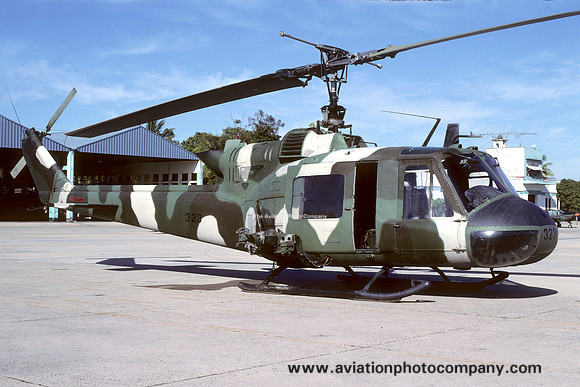 El Salvadorean Air Force Bell UH-1M Iroquois 323 (2004)