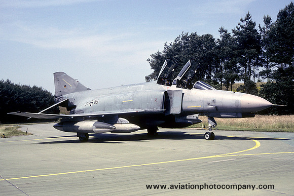 German Air Force JG71 McDonnell F-4F Phantom 37+65