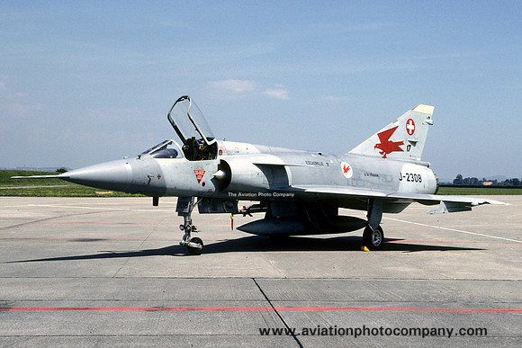 Swiss Air Force 17 Staffel Dassault Mirage 3S J-2308 (1991)