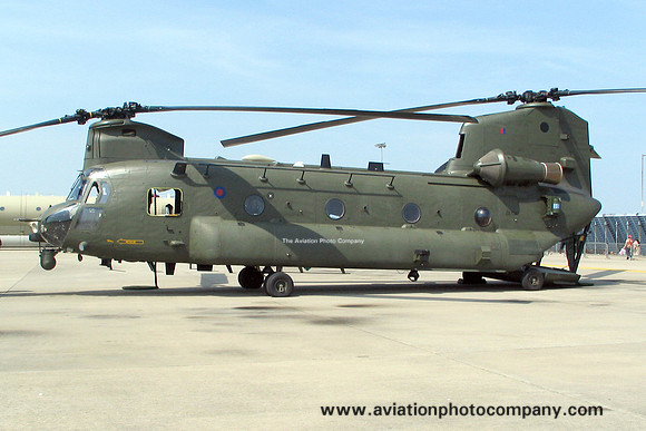 RAF 7 Squadron Vertol Chinook HC.2 ZA704 at the Waddington Air Show (2006)