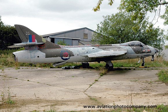 RAF Hawker Hunter F.6A XF375 at Spanhoe (2006)
