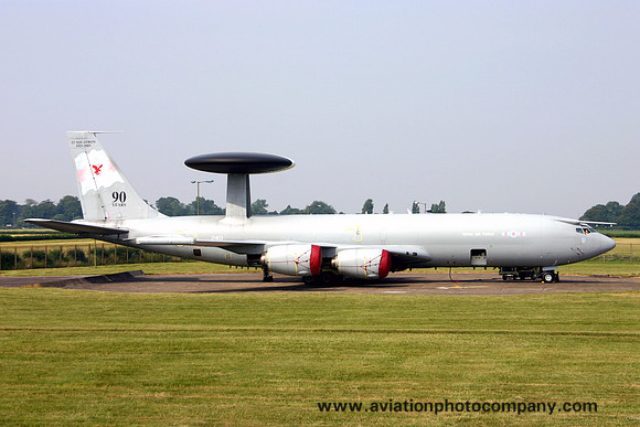 RAF 23 Squadron Boeing E-3D Sentry AEW.1 ZH103 at RAF Waddington (2006)