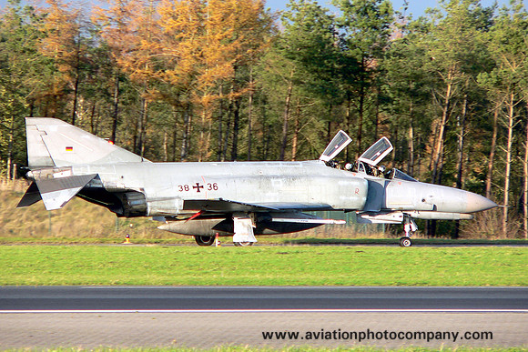 German Air Force JG71 McDonnell F-4F Phantom 38+36 (2005)