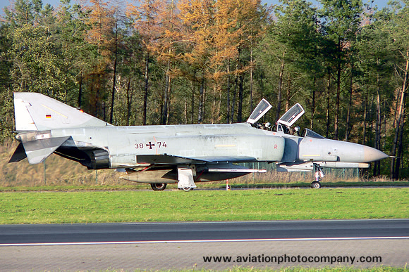German Air Force JG71 McDonnell F-4F Phantom 38+74 (2005)