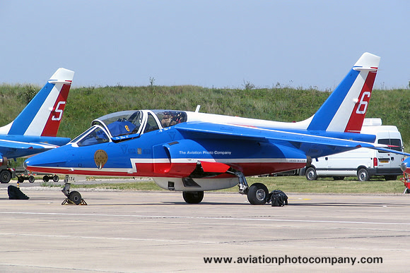 French Air Force Patrouille de France Dassault Alpha Jet E134/6 (2006)