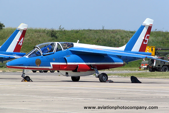 French Air Force Patrouille de France Dassault Alpha Jet E94/5 (2006)