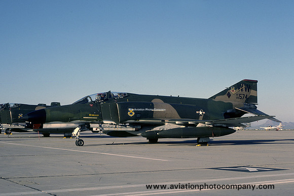USAf 35th Tactical Fighter Wing 563rd Tactical Fighter Squadron McDonnell F-4G Phantom 69-7574/WW (1981)