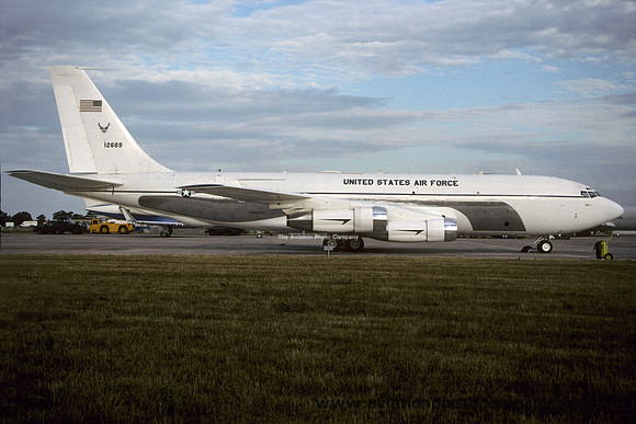 USAF 412th Test Wing Boeing C-135C Speckled Trout 61-2669 at RIAT Fairford (2003)