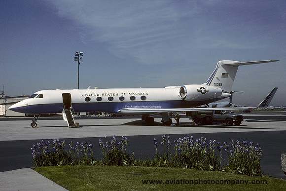 USAF 6th Air Mobility Wing 310th Airlift Squadron Gulfstream C-37A 01-0029 at Rhein Main (2002)