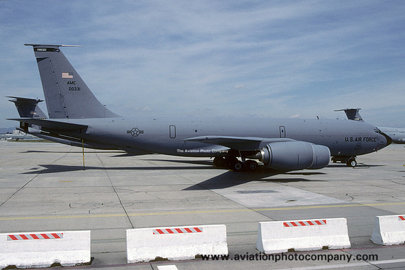 USAF 92nd Air Refueling Wing Boeing KC-135R Stratotanker 60-0331 at Rhein Main (2002)