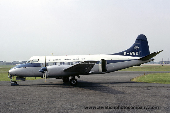 The Nuclear Power Group Ltd De Havilland Heron G-AWDT (1968)