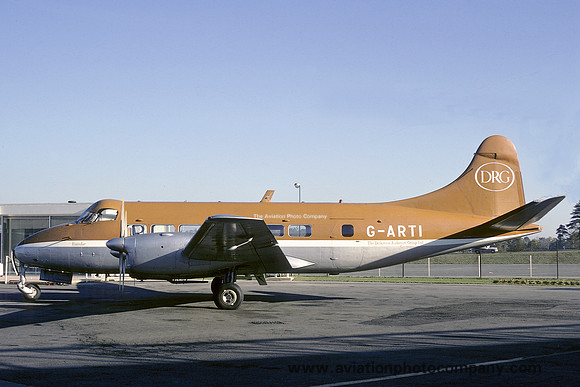 Dickinson Robinson Group De Havilland Heron G-ARTI (1969)