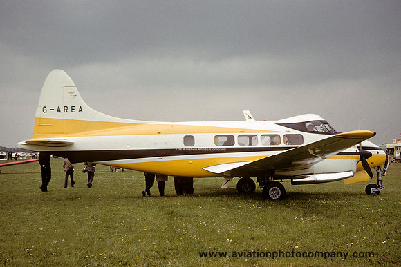 De Havilland Dove 8 G-AREA (1962)