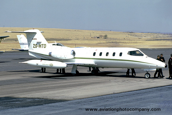 Messina (Tv1) Development Company Learjet 25B ZS-MTD