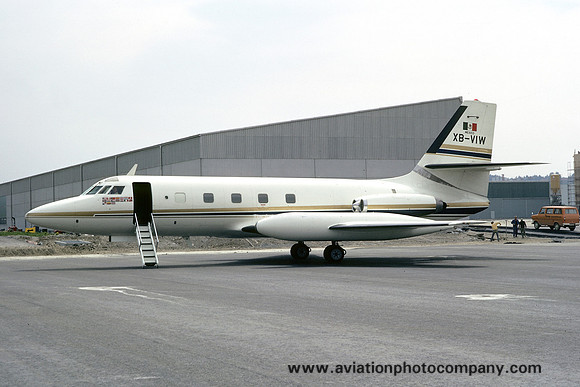 Cerveceria Moctezuma S.A. Lockheed Jetstar XB-VIW