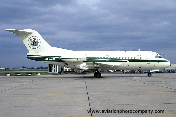 Nigerian Government Fokker F-28-1000 Fellowship 5N-AGN